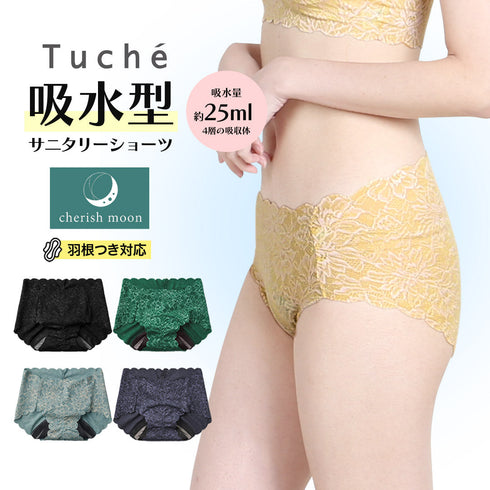 グンゼ GUNZE Tuche cherish moon レディース 吸収型サニタリーショーツ cts